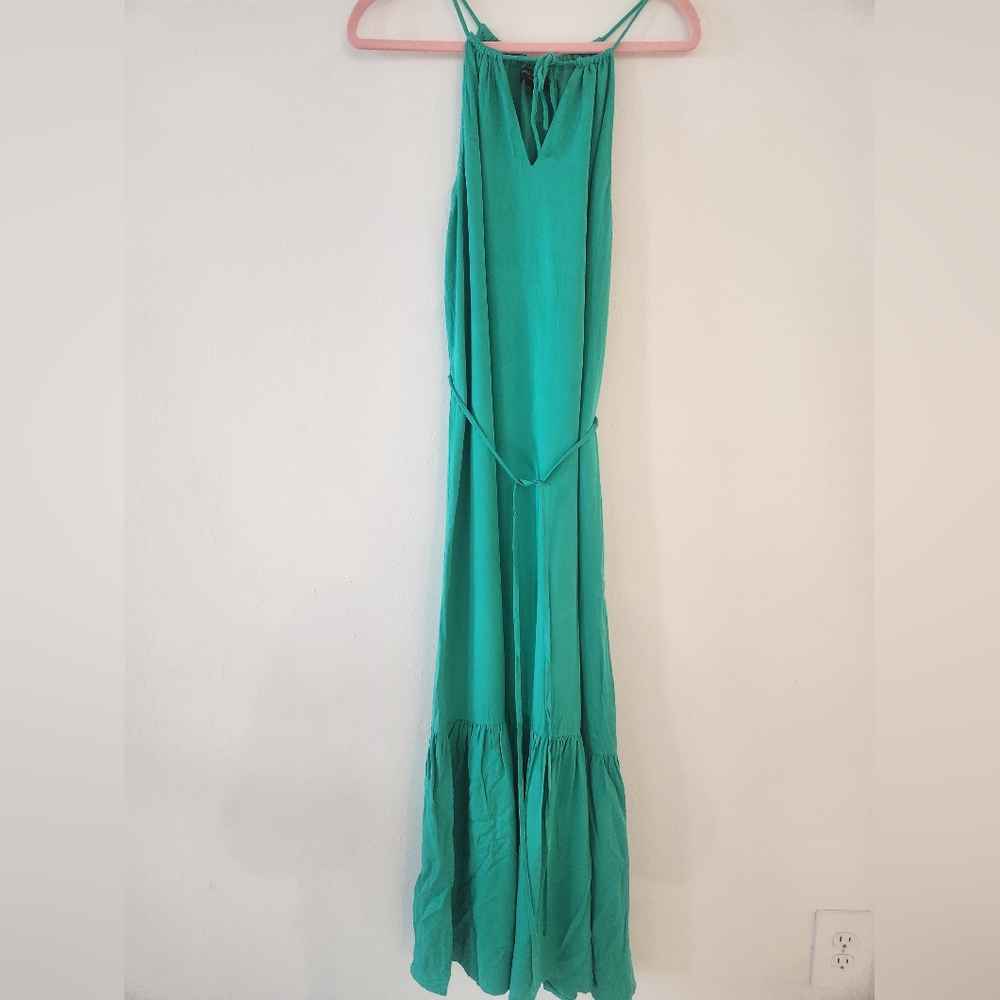 Banana Republic Teal Maxi Dress